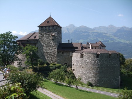 knížecí zámek Vaduz